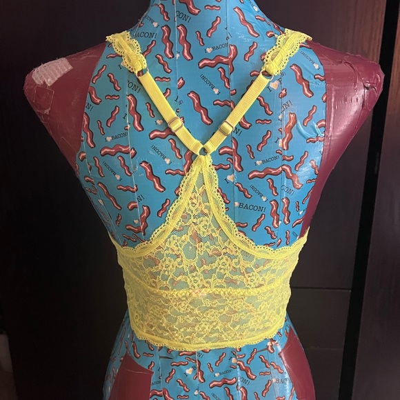 💀 Lime Green Lingerie - Picture 2 of 2